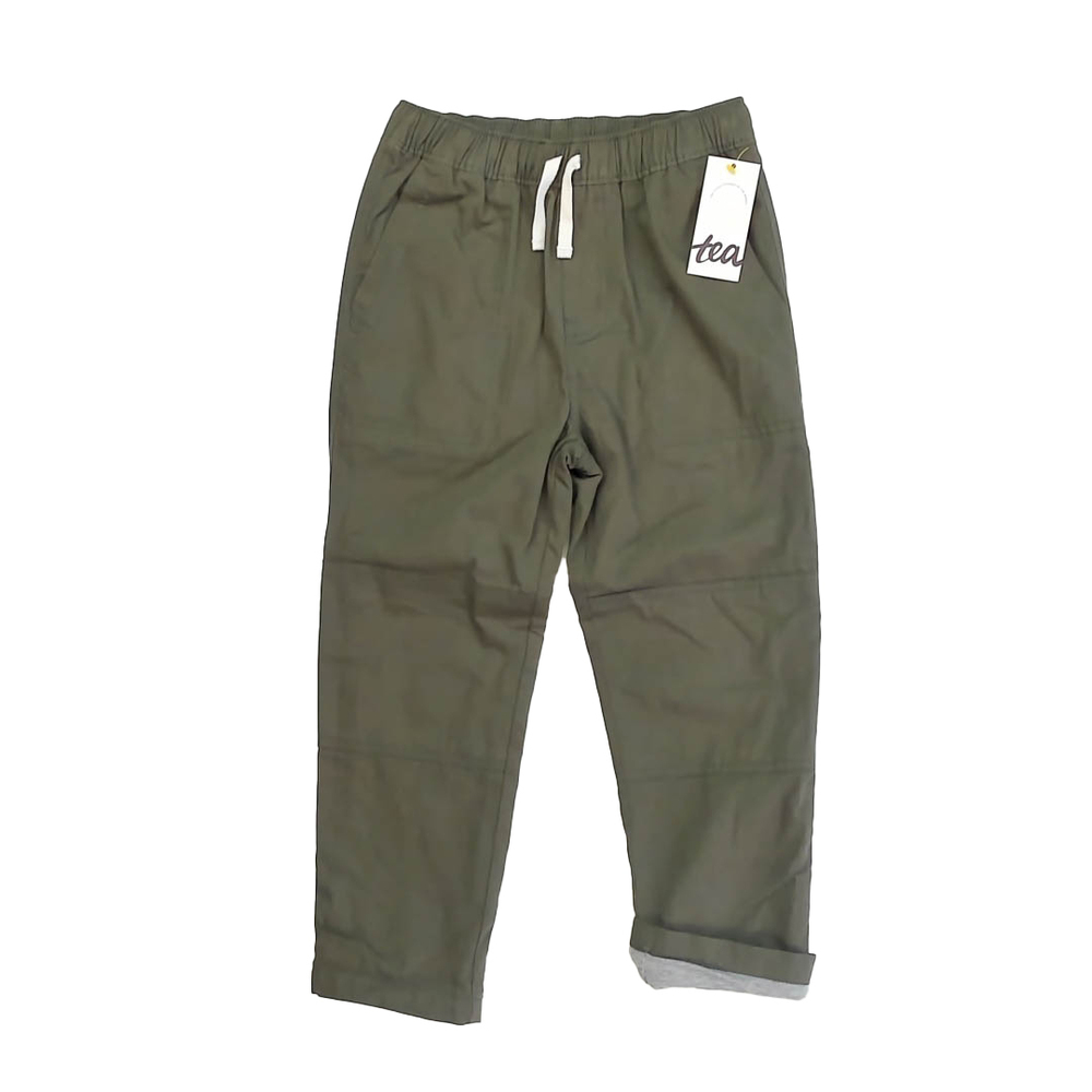Tea Collection Boys Olive | Gray Slacks size: 5T